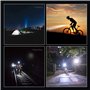 LHKJ Rechargeable Lampe Torche LED Puissante, Lampe de Poche avec Chargeur USB, étanche Mini Lampe Torche de Camping