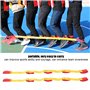 VGEBY1 2Pcs À Bandes De Course Bandes, 3/5/8 Personne Tissé Équipe Attache Bande De Course Formation Props Strap Équipe Jeux San