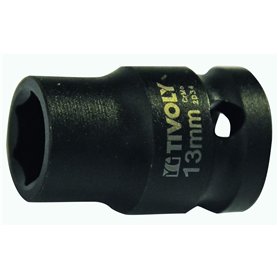 Douille 6 pans à choc carré 1/2" DIAM 13