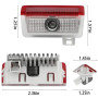 Liuer 2PCS Car LED Projecteur Ghost Shadow Logo Lampe 3D Voiture Lumière D'entrée D'éclairage Bienvenue laser Projecteur