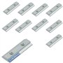 10 x écrous coulissants pour rails Airlin acier galvanisé M6 Arrimage du chargement Fitting 2xM6