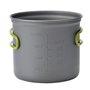 Batterie de cuisine Set de Casseroles et Poêles pour Camping de Cuisine pour Pique-nique/BBQ/Randonnée/Pédestre/Excursion – Vert