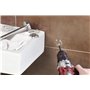 kwb Forets diamantés pour carrelage pour perceuses, scie cloche avec attachement E 6.3, couronne de forage diamantée diamètre 12