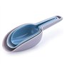 FAB4HOME Lot de 3 Cuillères à Nourriture Cuillère à Mesurer pour Chien Plastique Pelle pour Nourriture Croquette de Chien Chat L