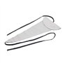 Drfeify Chiffon de Nettoyage pour Instrument à Vent Clarinette Saxophone (Gris)