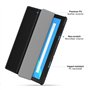 Moko Coque Compatible avec Lenovo Tab M10 10,1"(TB-X505F/TB-X505L/TB-X605F/X605L), Étui Pliable Ultra Mince et Léger Housse Comp