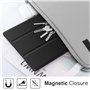 Moko Coque Compatible avec Lenovo Tab M10 10,1"(TB-X505F/TB-X505L/TB-X605F/X605L), Étui Pliable Ultra Mince et Léger Housse Comp