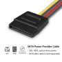 Benfei Câble d'alimentation Molex vers SATA 4 broches (SATA vers Molex) 25 cm