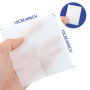Lingette Desinfectante d'alcool à 75% Lingettes Emballées Individuellement pour Nettoyer Lunettes, Clavier, Téléphone et Tablett