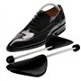 JIHUOO 2 Paires Embauchoirs avec Ressort en Spirale Faite Réglable Embauchoirs à Chaussures Forme Chaussures