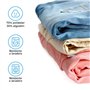 6 Patchs genouillères Noir enfant en fer thermo-adhésif. Coudières pour protéger vos vêtements et réparer les pantalons, les ves