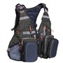 Gilet de pêche à la mouche réglable et respirant avec ressort rétractable pour homme et femme