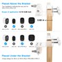 HOLACA Support de Gouttière Universel Compatible avec l'eufycam 1/2/2C/2C Pro/3/3C/E/S3 Pro, Arlo Pro 4/Pro 3/Pro 2/Ultra/Ultra 