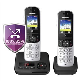 Panasonic KX-TGH722GS Noir [Version Allemande]