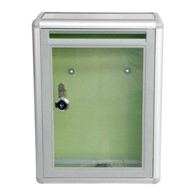 Toyvian Boîte aux lettres murale transparente pour peinture