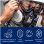 Dräger X-plore filtres A2 P3 | 6 filtres à baïonnette Compatible avec Les Masques Dräger X-plore 3300/3500/5500 | Recharge pour 