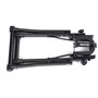 SOULONG Support d'Entraînement Vélo Pliable Trainer pour Vélo Intélligent en Alliage d'Aluminium pour Vélo Noir Convient pour Mé