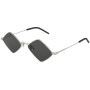 Lunettes de Soleil Saint Laurent SL 302 LISA Silver/Grey 55/17/145 unisexe