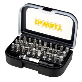 DEWALT DT7944S-QZ Juego de 31 piezas con puntas de atornillar y adaptador de cambio rápido