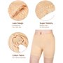 Boao sous-Vêtements Shorts de Sécurité en Dentelle (Noir, Peau, Blanc)