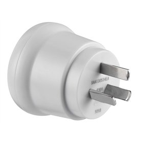 Electraline 70044 Adaptateur de Voyage de l'Allemagne/Italie/Suisse vers Australie/Chine