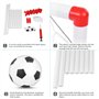Football en Plein Air Filet de Football Durable Extra Fort Portatif But de Football Portatif de la Meilleure Qualité pour Le Jar