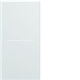 enjoliveur - interrupteur - a voyant - 1 module - pure - hager gallery wxd011b