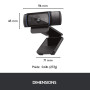 Logitech C920 Pro Webcam Streaming HD, Appels Vidéo Full HD 1080p à 30ips, Son Stéréo, Correction d'Éclairage HD, Compatible ave