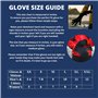 SEALSKINZ Gant isolé imperméable pour Tous Les Temps – pour Les Femmes, Noir/Rouge