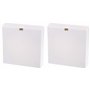 Lot de 2 boîtes de raccordement pour cuisinière 400 V