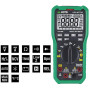 KPS-MT720 Multimètre Numérique TrueRMS Professionnel Basse Impédance LO-Z Tension 1000V AC/DC Courant 10A AC/DC NCV Température 