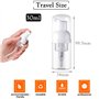 en plastique transparent sans BPA - mini distributeurs de savon mo