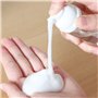 Alledomain - Lot de 6 flacons mousseurs vides, rechargeables, en plastique transparent sans BPA - mini distributeurs de savon mo