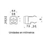 Potentiomètre 22 K ohm encapsulé RM-065 (25 unités)