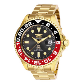 INVICTA Pro Diver 27970 Montre Homme - Entanche - Analogique - Mouvement Automatique - Acier Inoxydable avec Cadran Noir - 47mm