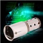VOBOR Silencieux de Voiture, 51mm Universal Acier Inoxydable Tuyau d'échappement Silencieux, Tuyau d'échappement de Moto DB Kill