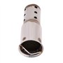 VOBOR Silencieux de Voiture, 51mm Universal Acier Inoxydable Tuyau d'échappement Silencieux, Tuyau d'échappement de Moto DB Kill
