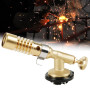 Pistolet à flamme, cuisine en laiton portative professionnelle faisant cuire le pistolet à flamme BBQ de flamme culinaire de gaz