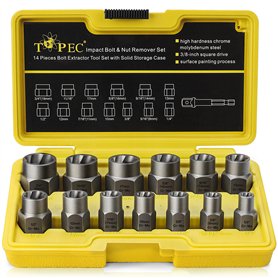 Coffret de 13 extracteur d'écrous