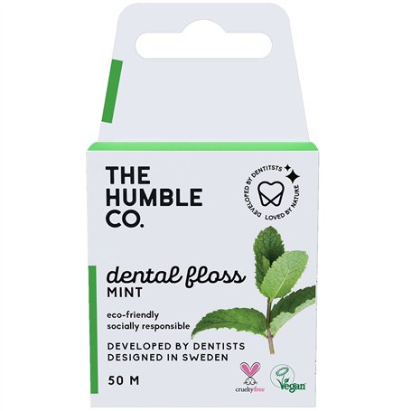 The Humble Co. Fil Dentaire | Menthe Fraîche | Respectueux de la Nature