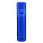 COOLEAD 2 en 1 Motion Plus Remote Game Controller et Nunchuk Controller pour Wii et Wii U avec étui en silicone et dragonne bleu