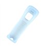 COOLEAD 2 en 1 Motion Plus Remote Game Controller et Nunchuk Controller pour Wii et Wii U avec étui en silicone et dragonne bleu