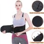 Ceinture de Soutien Lombaire Maintenir Bien Les Lombaires et Le Dos Soulage la Douleur 4 Ressorts Soutien Sangle Double Réglable