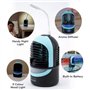 Zaahn Ultra Chill Deluxe - Ventilateur USB de Bureau Humidificateur d’Air, Refroidisseur Portable Sans Filtre, Diffuseur d’Huile