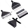Coolty 66cm Algues Grattoir pour Aquarium avec 10pcs Acier Inoxydable Lames de Rechange, Outil de Nettoyage kit Aquarium en Verr