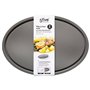Plat ovale en verre avec couvercle - 30 x 21 cm