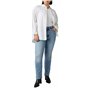 Levi's Femme Jeans 724 High Rise Straight, Blue Wave Light, 29W / 34L