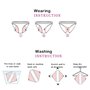 Lot de 11 Serviettes Hygiéniques Lavables Réutilisables (S+M+L) - Jour/Nuit pour Tous Flux (Léger à Intense) - Absorption Maxima