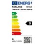 AURLANE Miroir Salle de Bain LED Auto-éclairant Border Lines 70x45