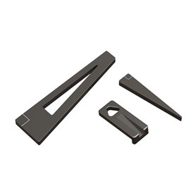 Tough Tactical Tools Ensemble de niveleur de Lunette pour Le Montage de Lunette de visée et de Lunette de Mise à Niveau montés d